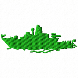 Boats Embroidery Design 2 Boats Embroidery Design 2